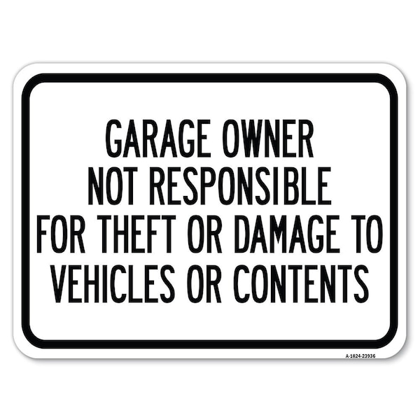 Safety Sign, 18 in Height, Aluminum, 23936